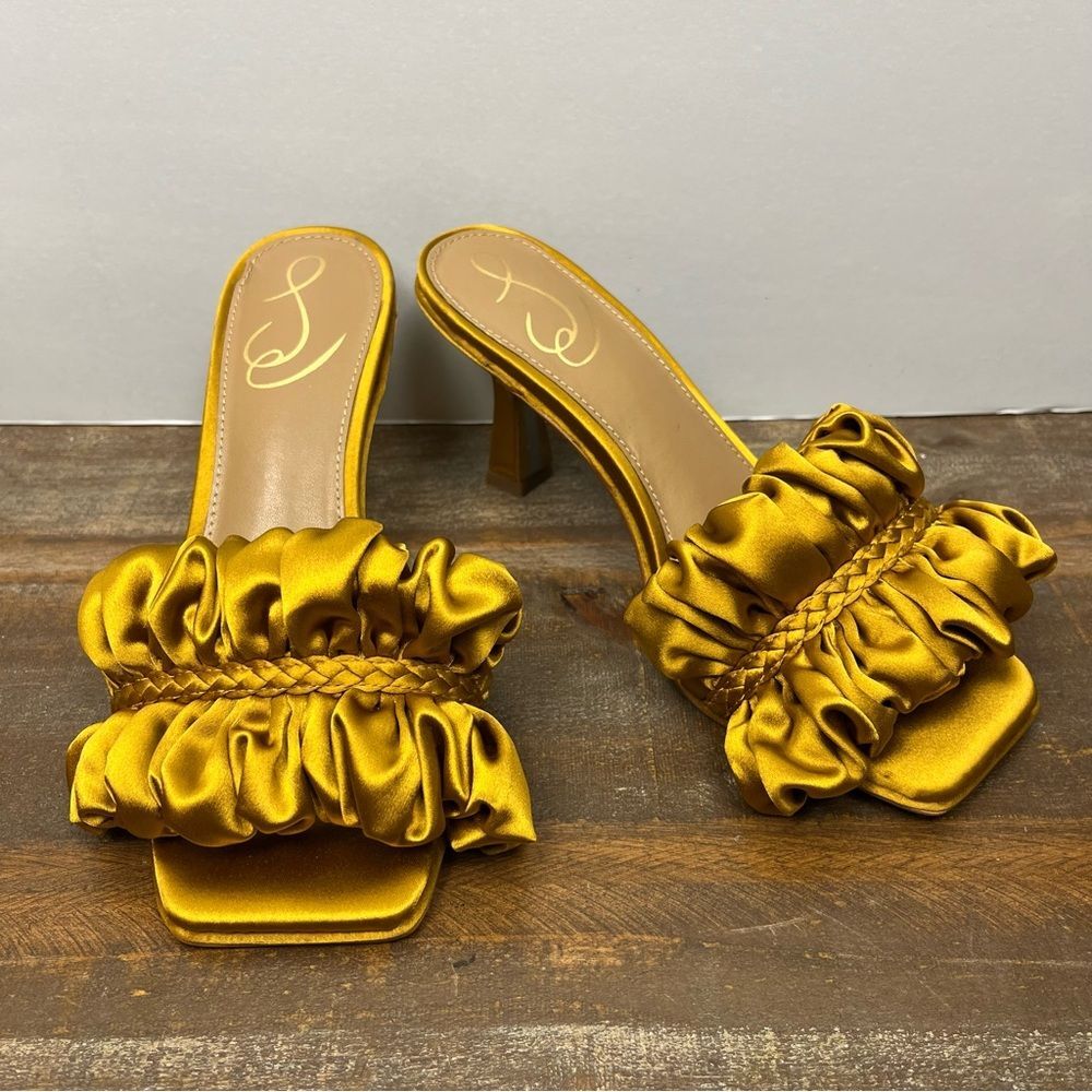 Sam Edelman Women’s Gold Kady Sandals- Size 5.5 - Picture 5 of 9
